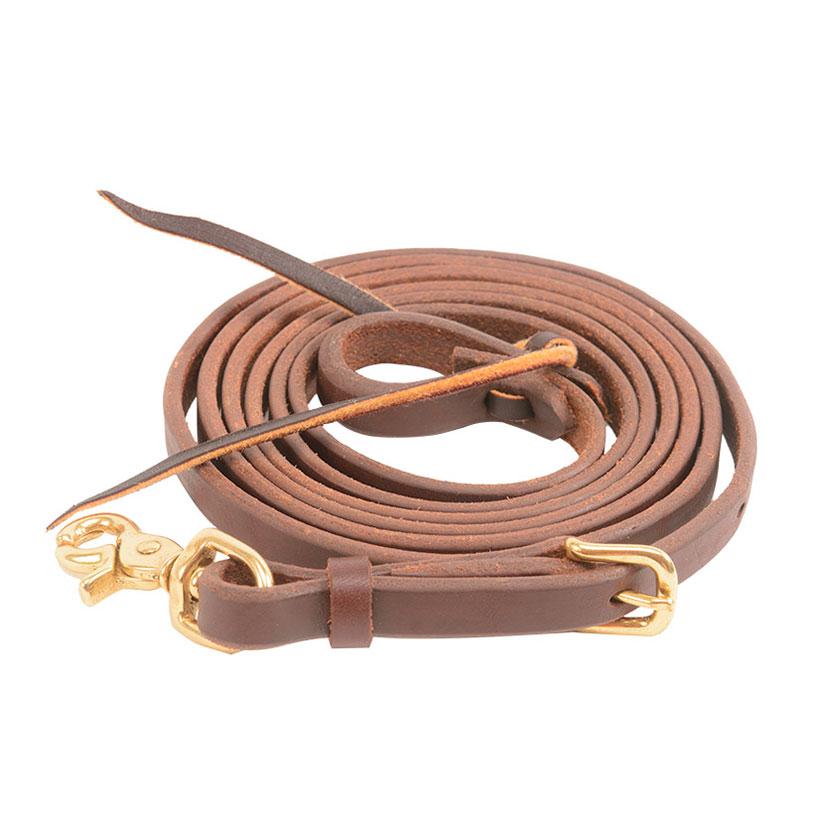 South Texas Tack 5/8 Roping Rein with Snap 5/8" from STT