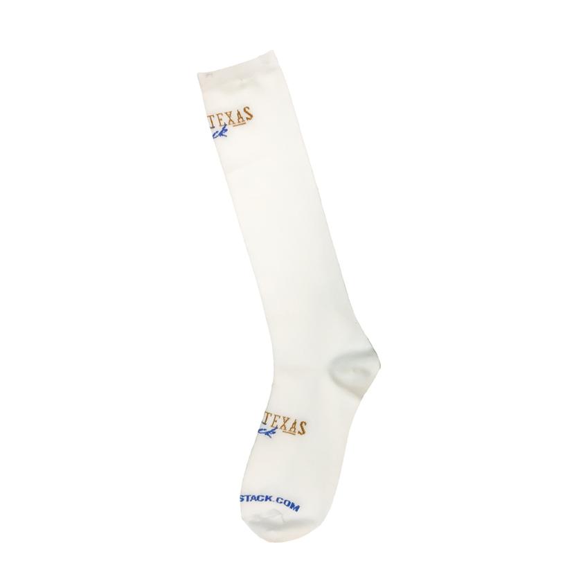 South Texas Tack Apparel Apparel LG / WHITE South Texas Tack White Big Brand Socks