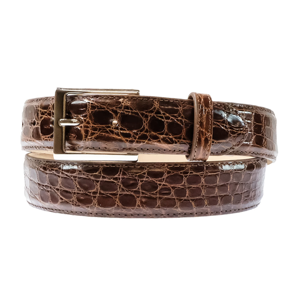 South Texas Tack Apparel Apparel South Texas Tack Custom 1.5" Bourbon Caiman Adult Belt