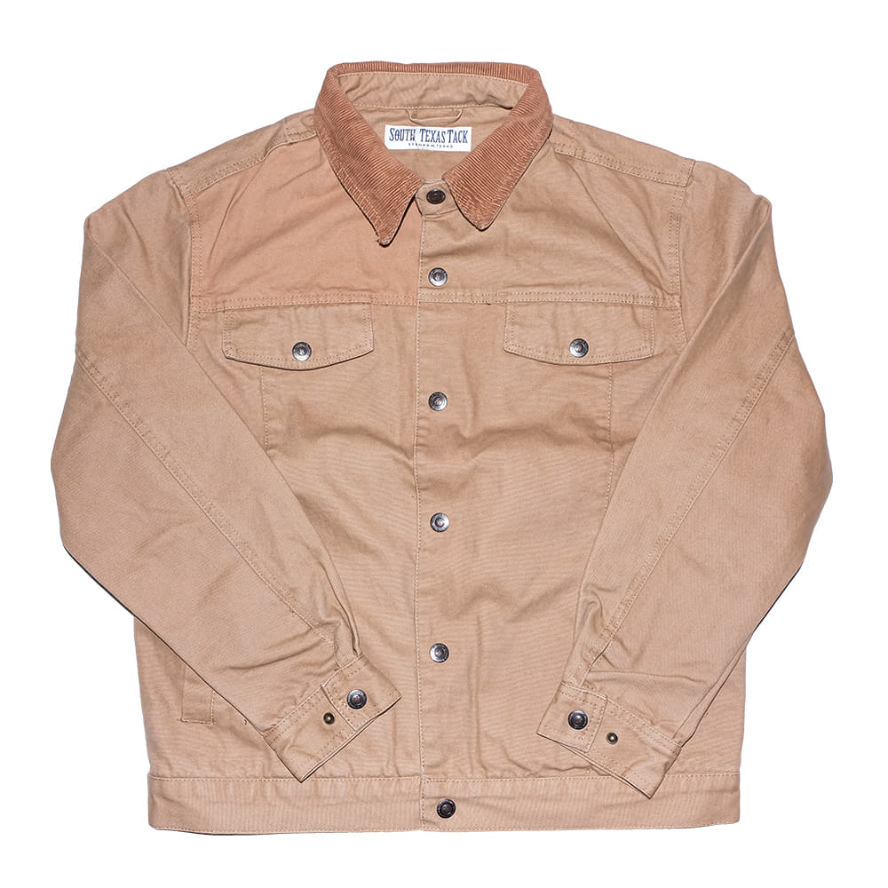 South Texas Tack Apparel Apparel South Texas Tack Snap Front Inside Conceal Carry Pockets with Chest Pockets Men's Tan Brush Jacket