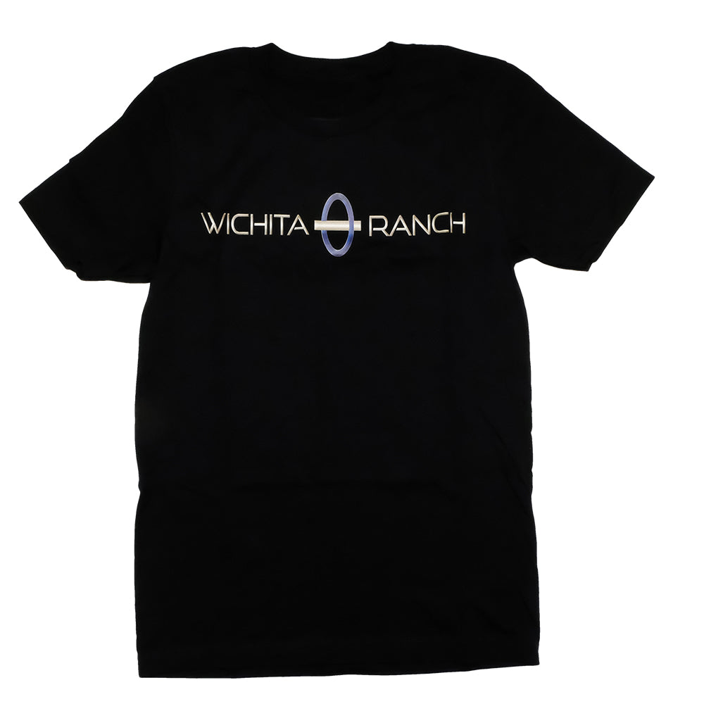 South Texas Tack Apparel Apparel South Texas Tack Wichita Ranch Logo Men's Tee In Black