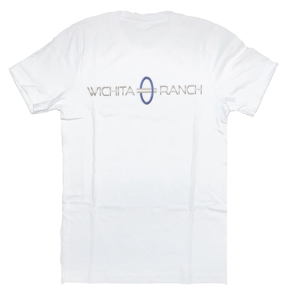 South Texas Tack Apparel Apparel South Texas Tack Wichita Ranch Logo Men's Tee In White
