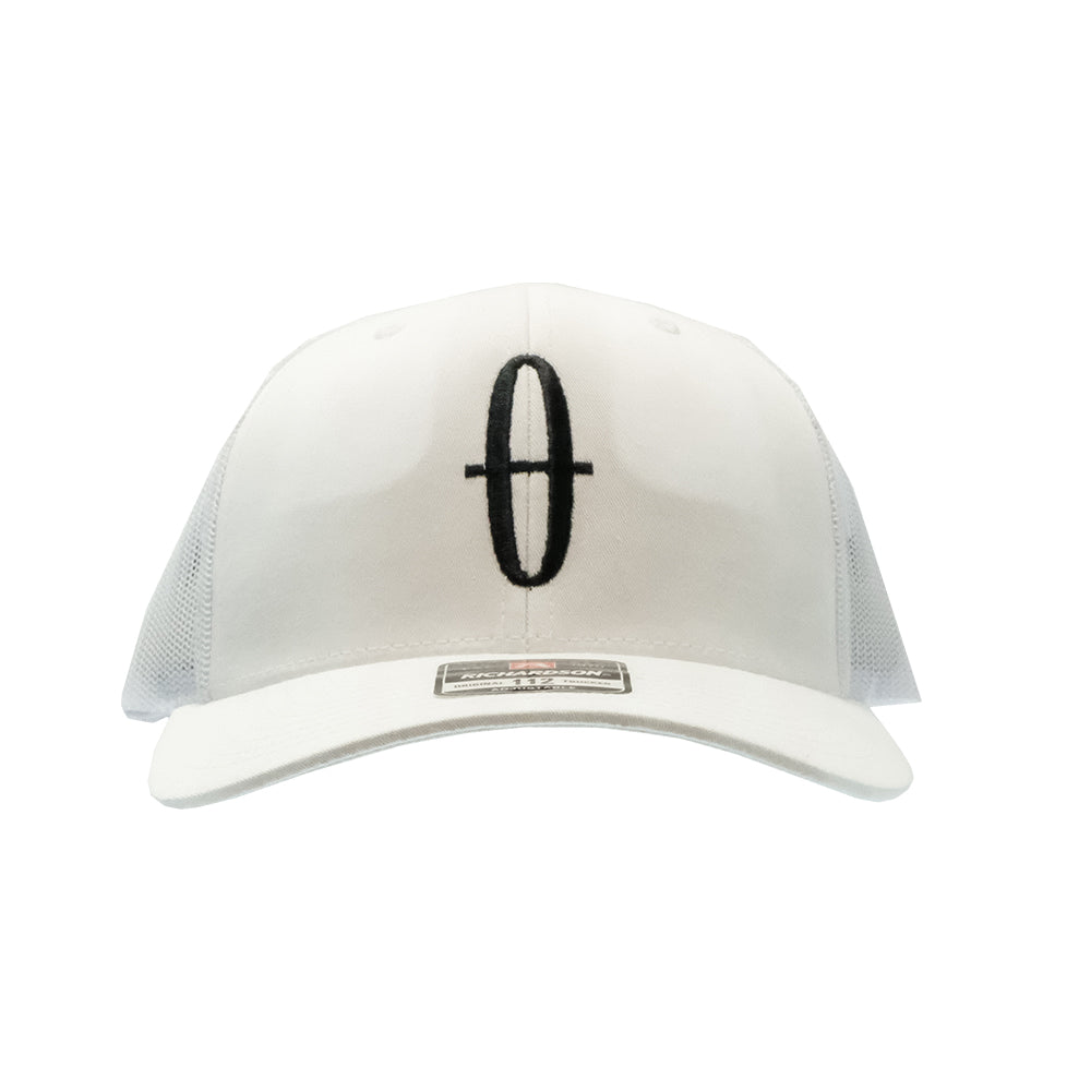 South Texas Tack Apparel Hats Bar Nothin Co. Embroidered White Mesh Back Cap