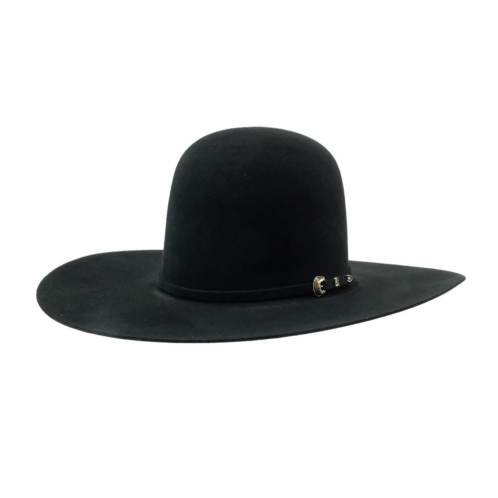 South Texas Tack Apparel Hats South Texas Tack 40X 4.5 Brim Open Crown Black Felt Hat