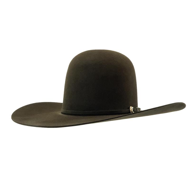 South Texas Tack Apparel Hats South Texas Tack 40X 4.5 Brim Open Crown Chocolate Felt Hat