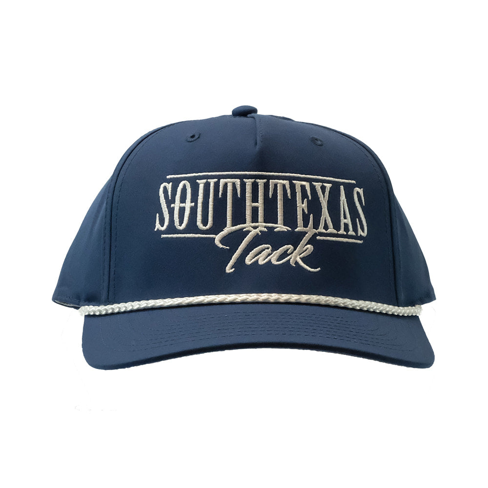 South Texas Tack Apparel Hats South Texas Tack Apparel 258 Cap Light Blue and White Rope with STT R to R
