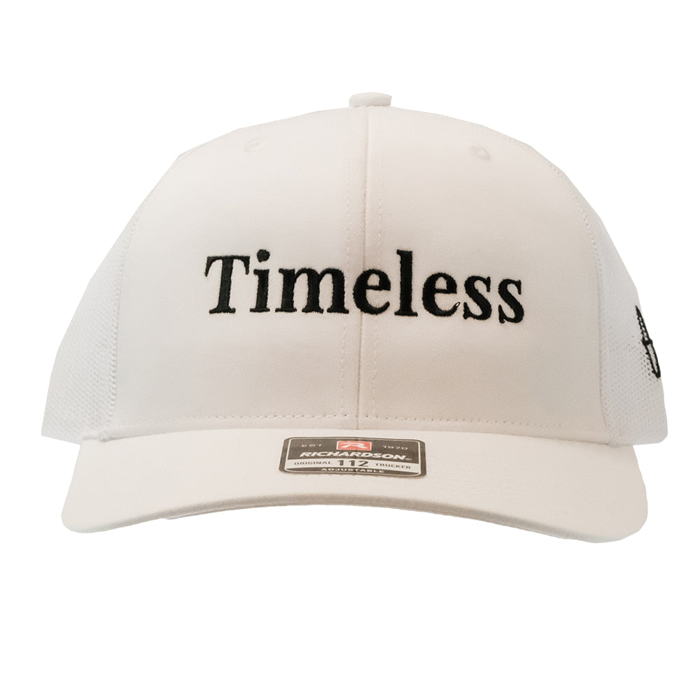 South Texas Tack Apparel Hats South Texas Tack Apparel White and Black Timeless Cap