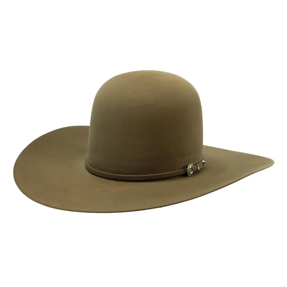 South Texas Tack Apparel Hats South Texas Tack Horseman Open Crown 10X 4.5" Brim Tan Belly Felt Hat