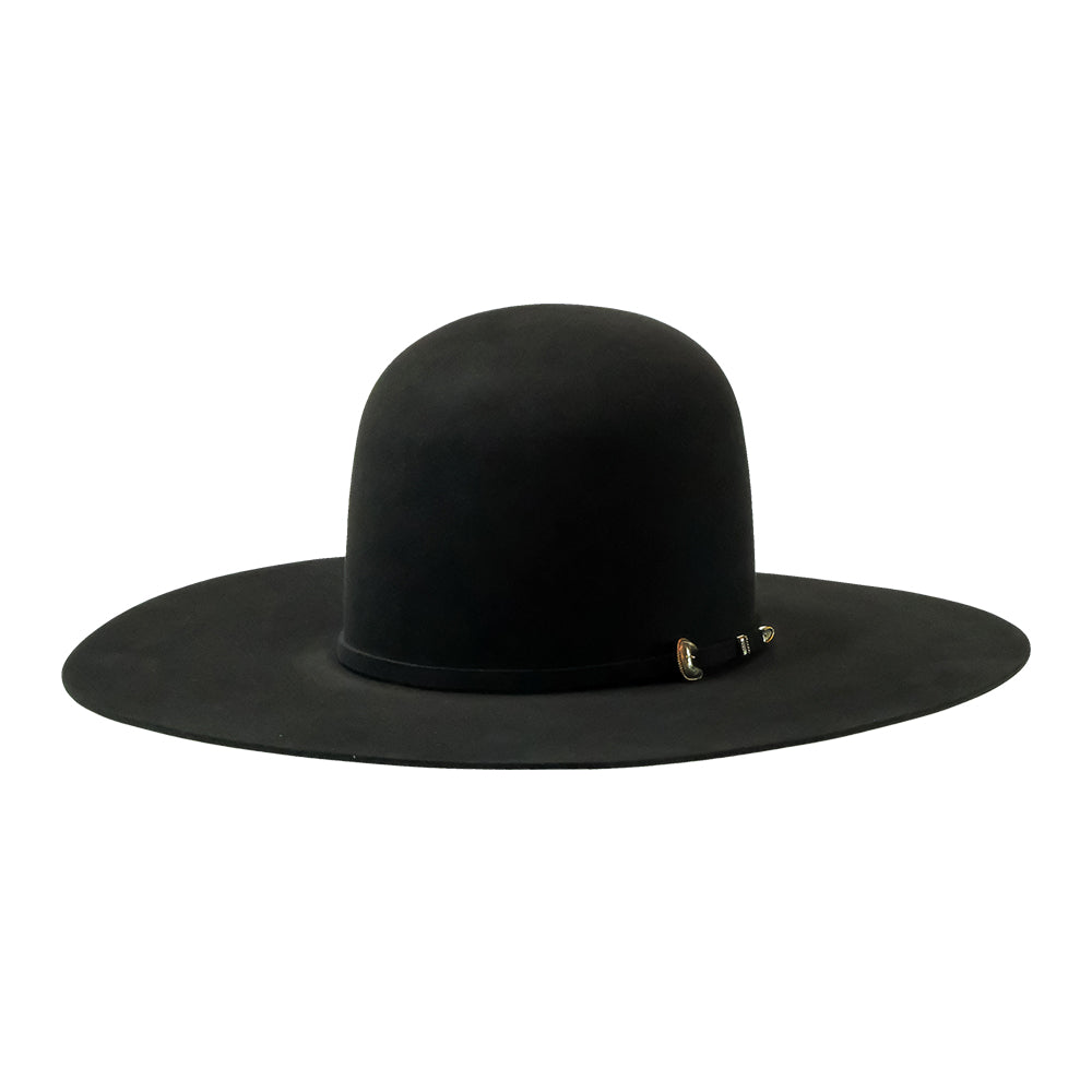 South Texas Tack Apparel Hats South Texas Tack Premium Pure Beaver Black 4.5" Brim Open Crown Felt Hat