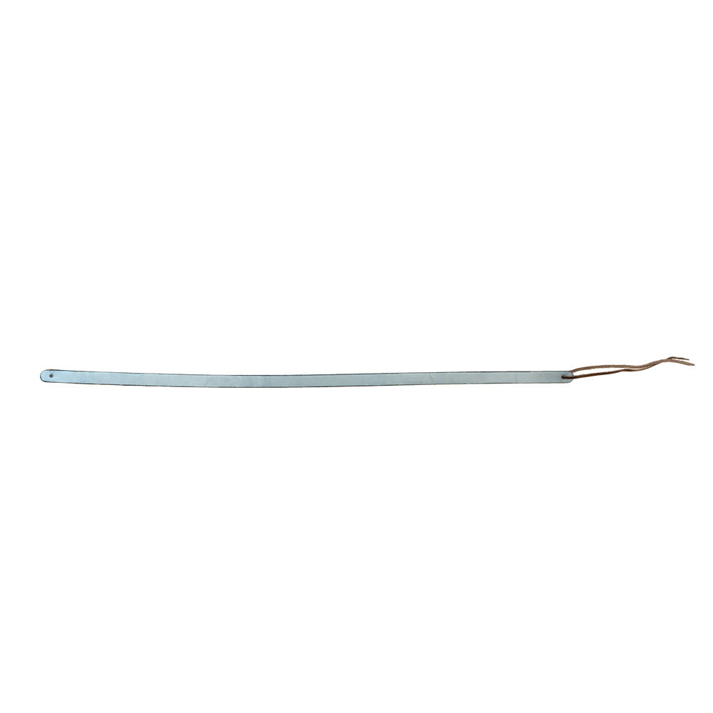 South Texas Tack Apparel Hats South Texas Tack Smooth Cowhide Hat Band in Metallic Light Blue