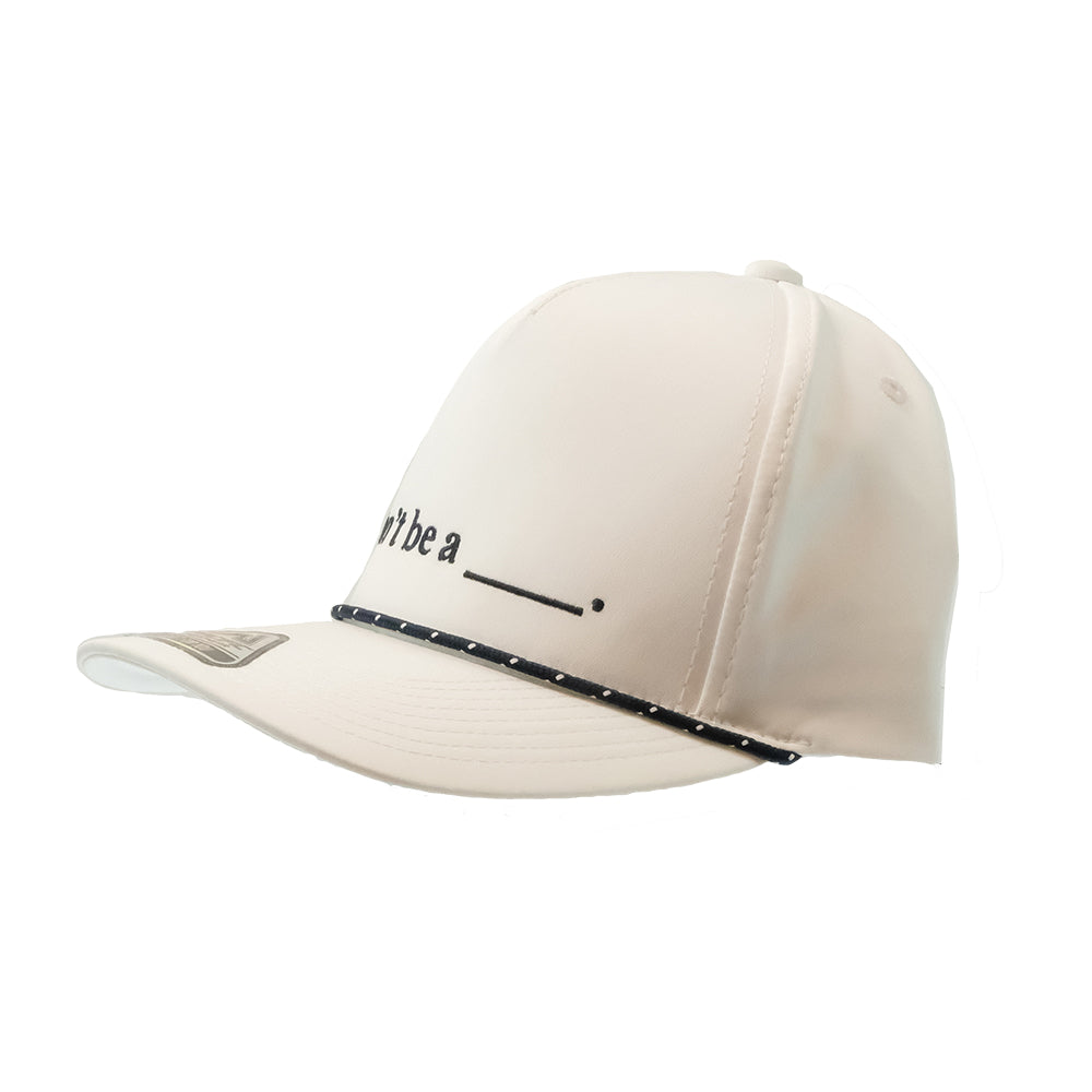 South Texas Tack Apparel Hats South Texas Tack White and Navy Don't Be A Blank Cap