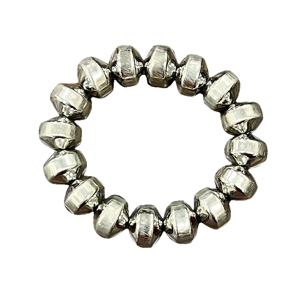 South Texas Tack Apparel Jewelry 12mm Polish Faux Navajo Bead Stretch Bracelet