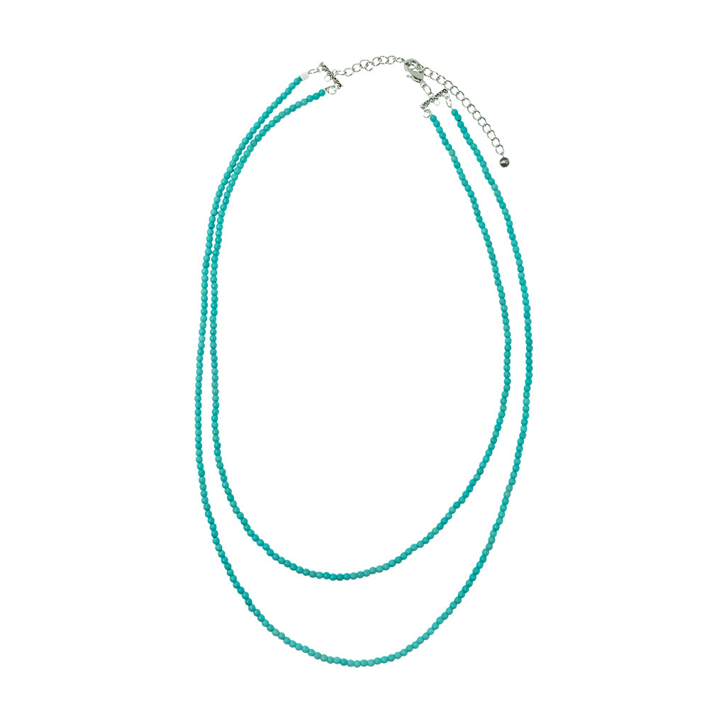 South Texas Tack Apparel Jewelry 16 Inch Turquoise Synthetic Necklace