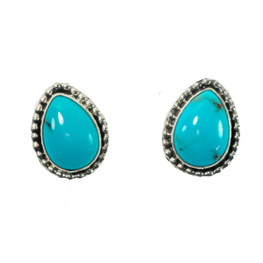 South Texas Tack Apparel Jewelry Adults / Stud / Fine jewelry Turquoise Teardrop Stud Earring