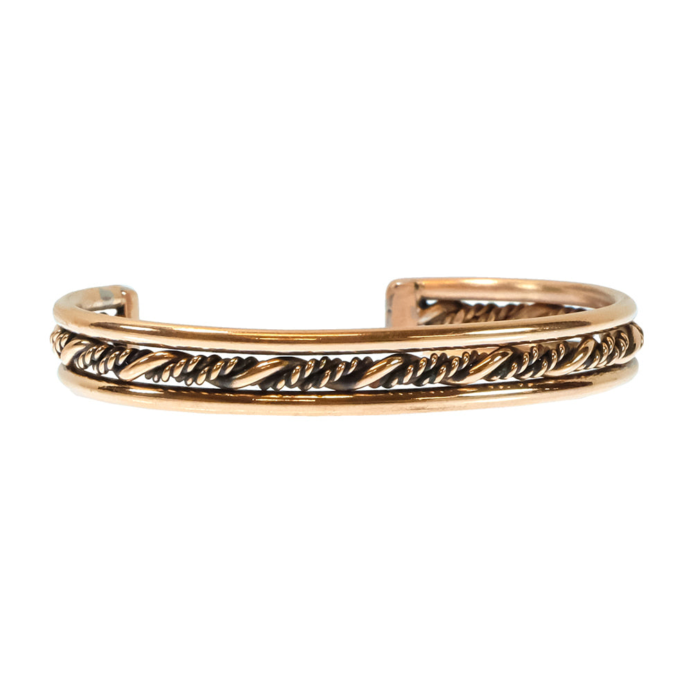 South Texas Tack Apparel Jewelry Copper Elaine Tahe Native American Navajo Copper Bracelet Cuff