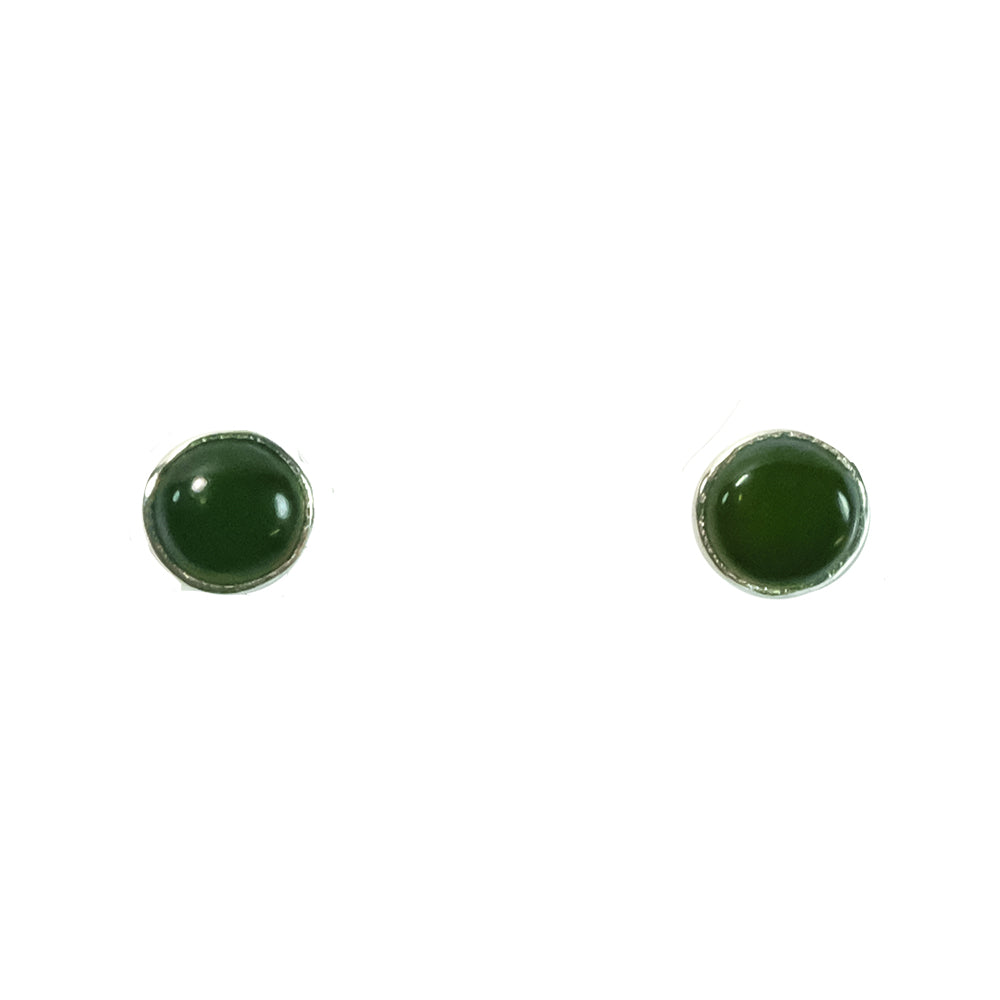 South Texas Tack Apparel Jewelry Dark Turquoise Dark Turquoise Stud And Sterling Silver Earrings