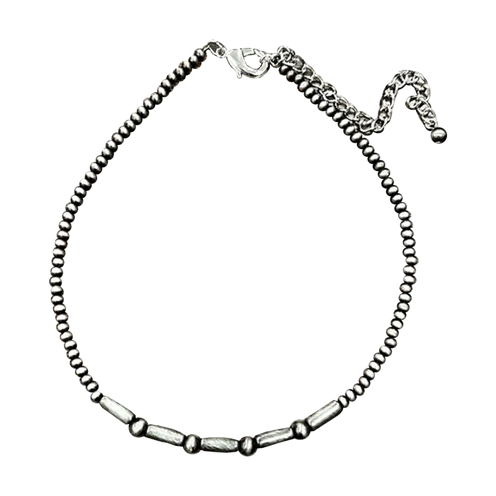 South Texas Tack Apparel Jewelry Faux Cylindrical Navajo Bead Necklace