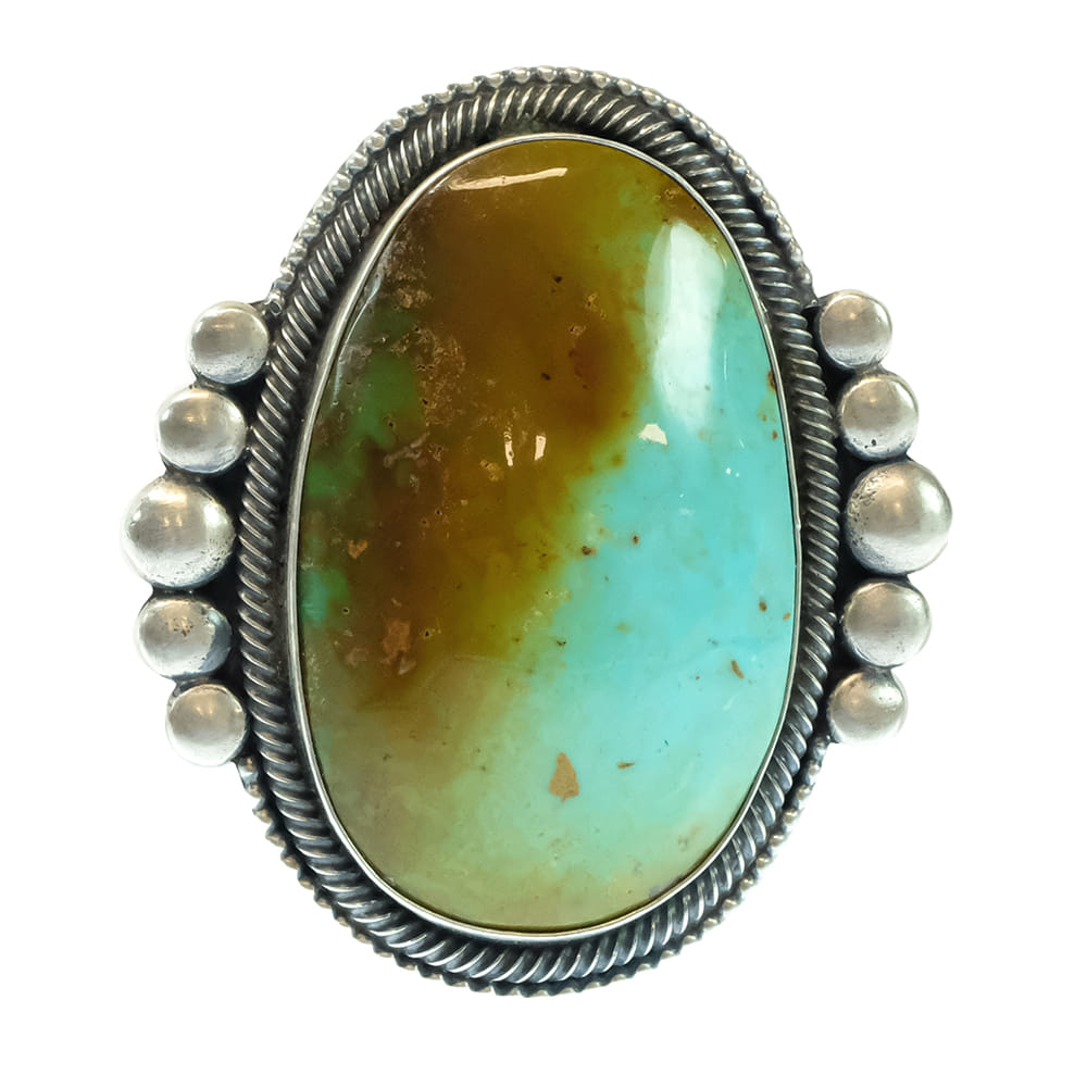South Texas Tack Apparel Jewelry RRB Sonoran Gold Turquoise Ring
