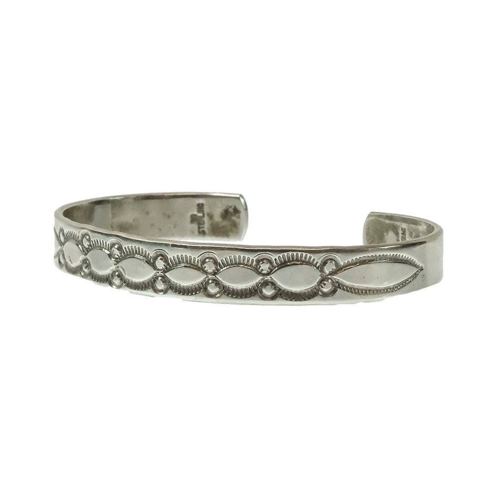 South Texas Tack Apparel Jewelry South Texas Tack Ornate Floral and Vine Silver Vintage Cuff