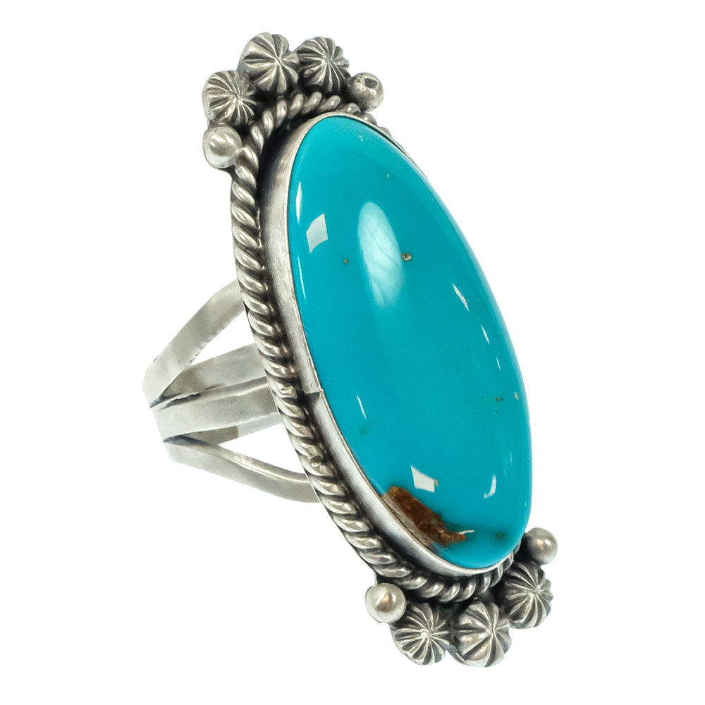 South Texas Tack Apparel Jewelry South Texas Tack Turquoise And Silver Ring