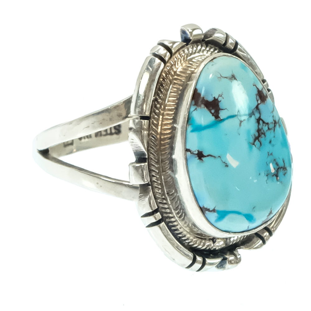 South Texas Tack Apparel Jewelry Turquoise And Silver Ring
