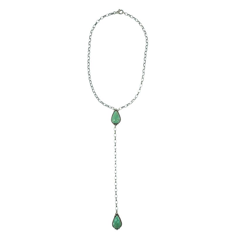 South Texas Tack Apparel Jewelry Turquoise/Silver / 18 Inch Elouise Kee Native American Navajo Sterling Silver Turquoise Necklace