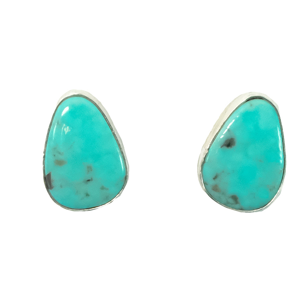 South Texas Tack Apparel Jewelry Turquoise Wn Sterling Silver Turquoise Stud Earring
