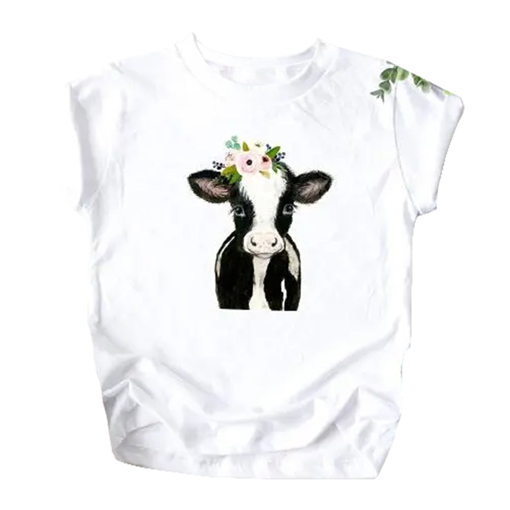 South Texas Tack Apparel Kids Cow Graphic Vintage TShirt