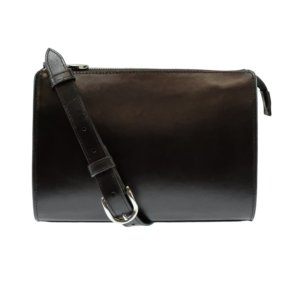 South Texas Tack Apparel Other South Texas Tack Juno Black Cowhide Crossbody