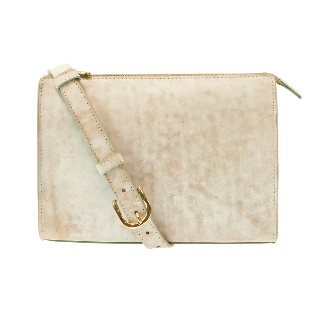 South Texas Tack Apparel Other South Texas Tack Juno Off-White Cowhide Crossbody Purse