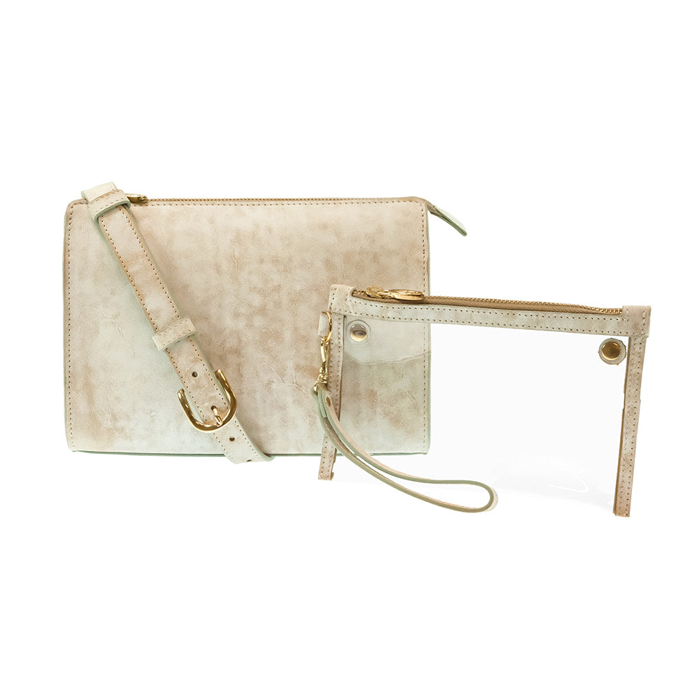 South Texas Tack Apparel Other South Texas Tack Juno Off-White Cowhide Crossbody Purse