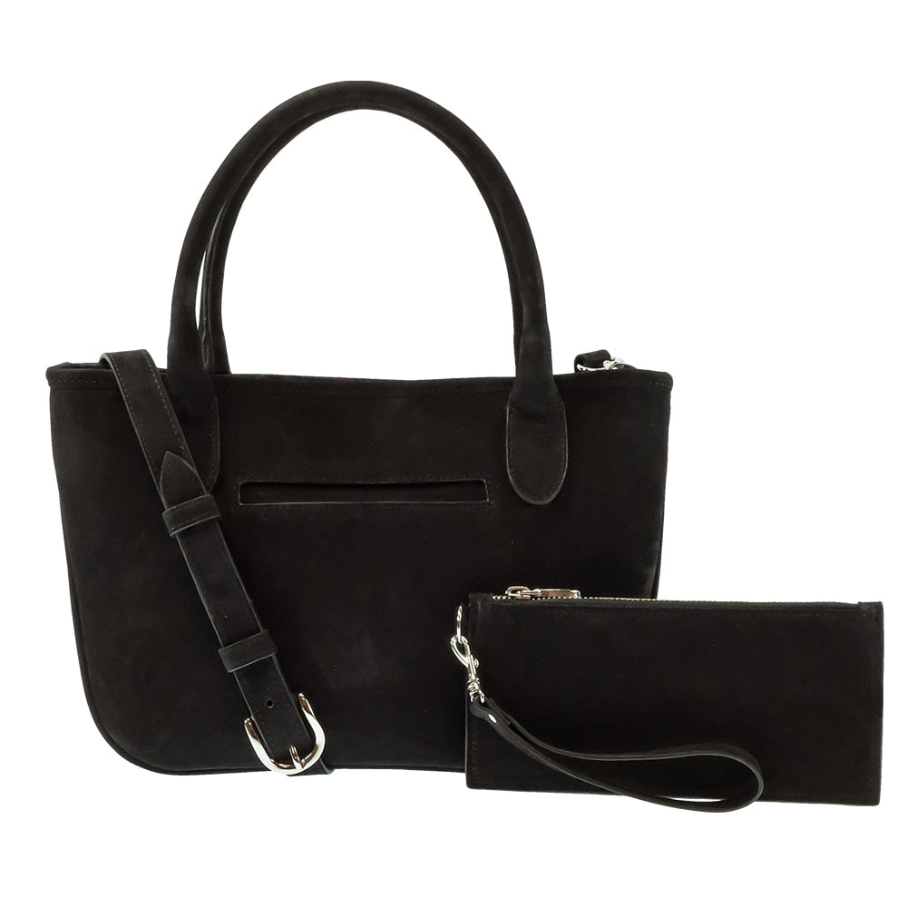 South Texas Tack Apparel Other South Texas Tack Midland Black Nubuck Satchel Purse