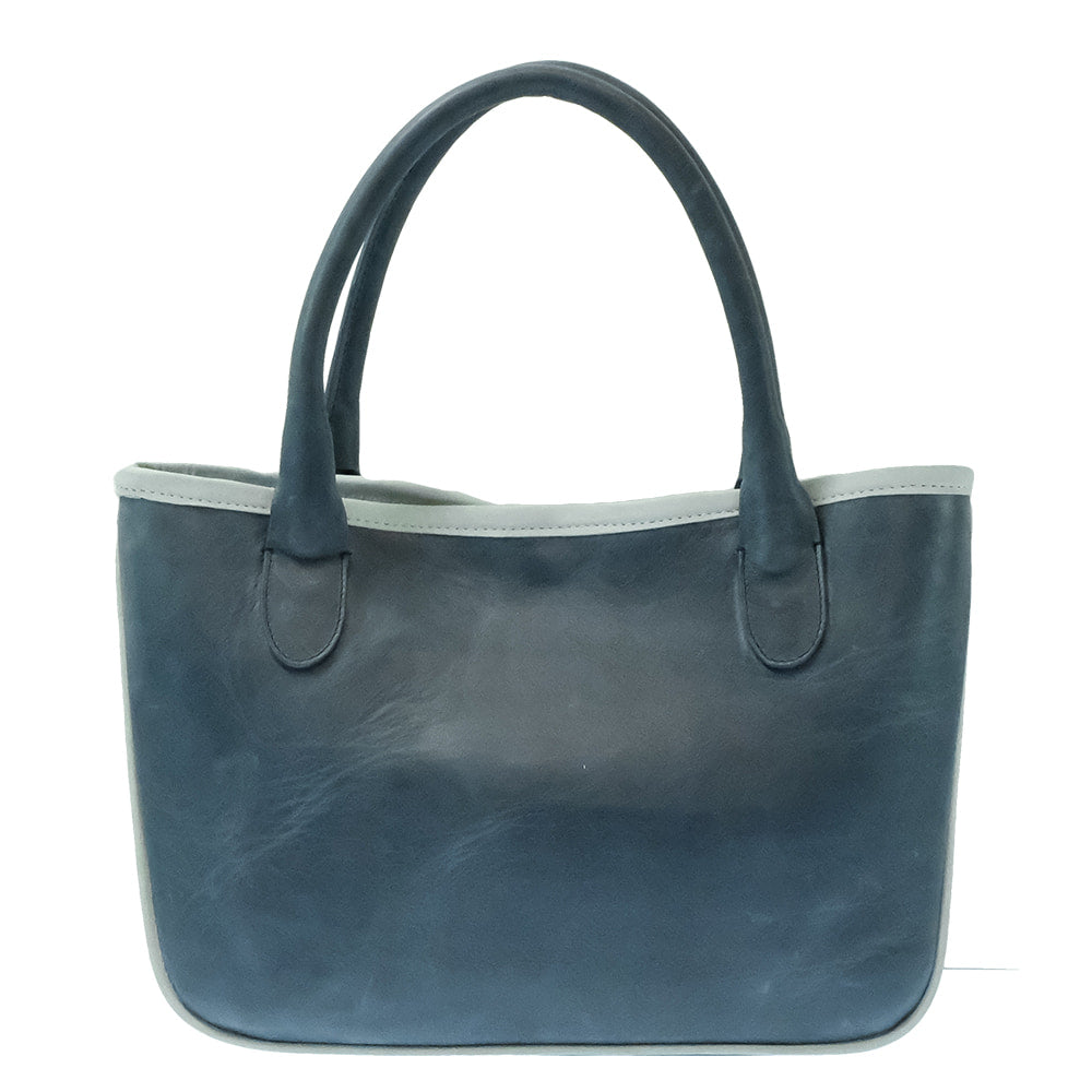 South Texas Tack Apparel Other South Texas Tack Midland Navy and Light Blue Cowhide Purse