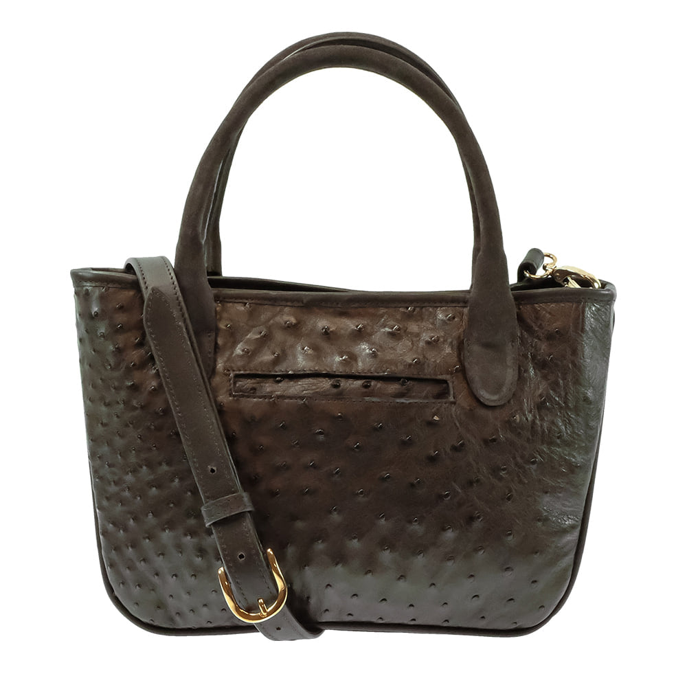 South Texas Tack Apparel Other South Texas Tack Midland Nicotine Full Quil Ostrich Satchel Purse