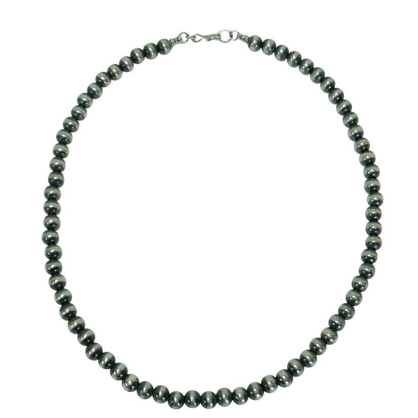 South Texas Tack Apparel Silver / 18 Inch Navajo Pearl Necklace 7mm x 18inches