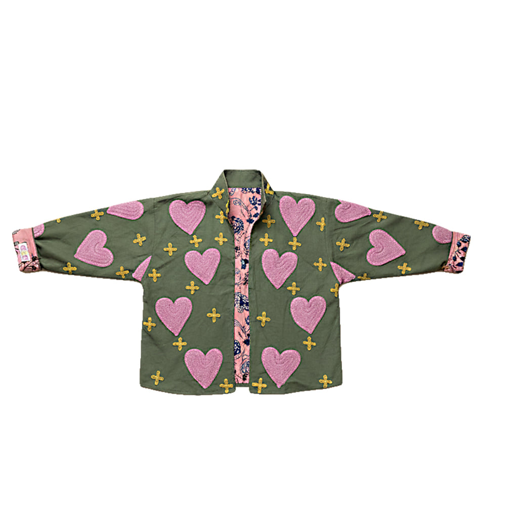 South Texas Tack Apparel Spring Up Heart Jacket