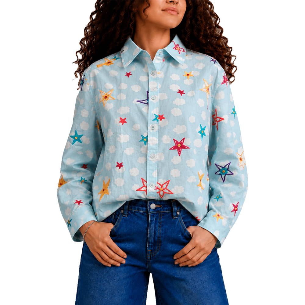 South Texas Tack Apparel Starlight Heirloom ButtonUp