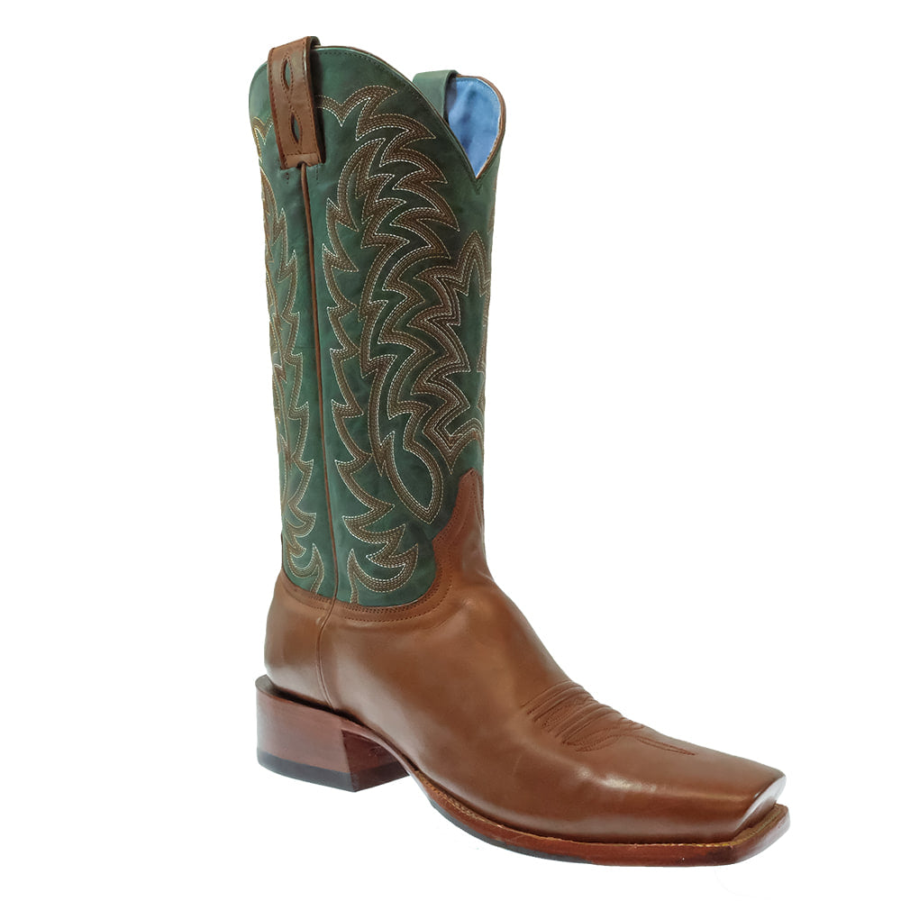 South Texas Tack Footwear South Texas Tack Men's Light Brown Rancho Cowhide Boots