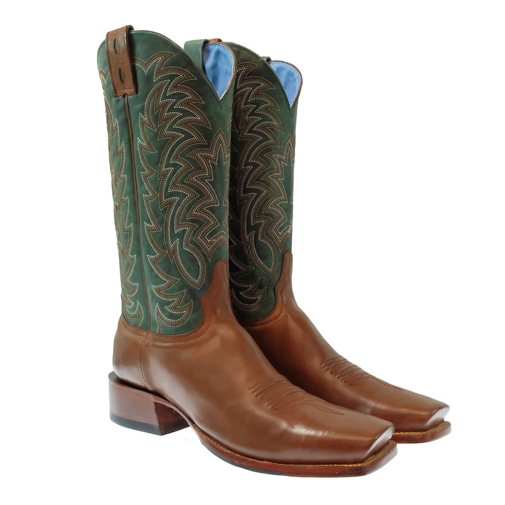 South Texas Tack Footwear South Texas Tack Men's Light Brown Rancho Cowhide Boots