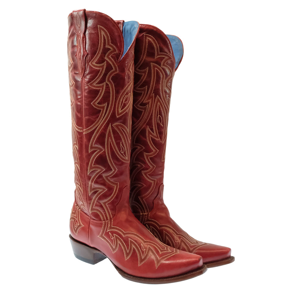 South Texas Tack Footwear South Texas Tack Women's Red Torino Cowhide Boots