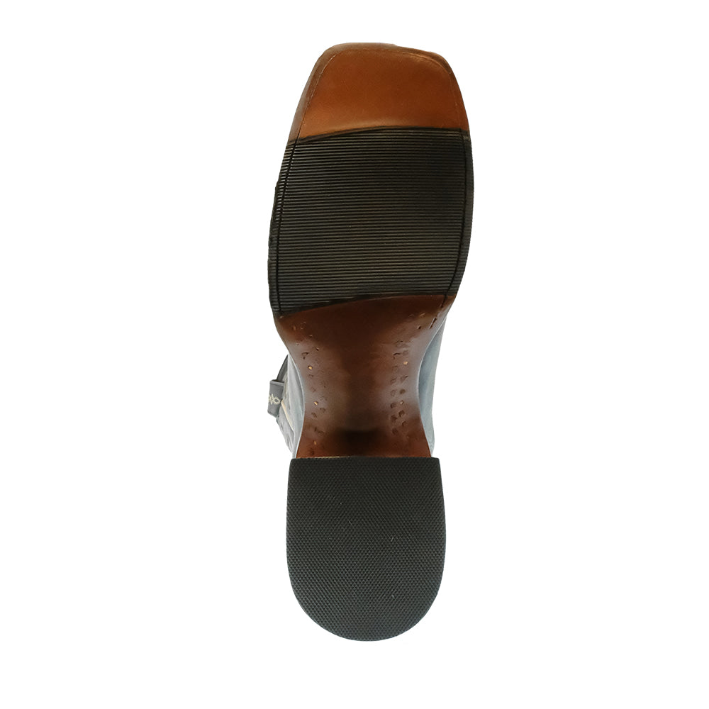 South Texas Tack Footwear South Texas Tack Women's Uvalde Black Rancho Cowhide Boots