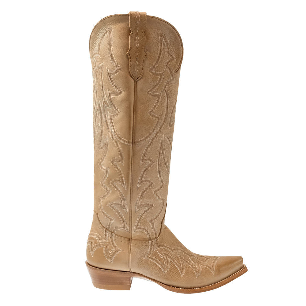 South Texas Tack Footwear South Texas Tack Women's Vintage Cream Cowhide Boots