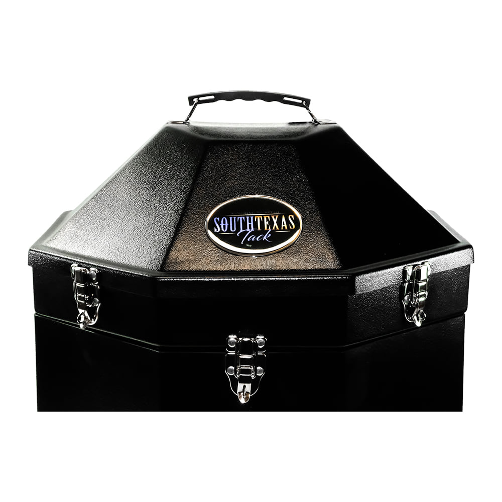 South Texas Tack Hats Black South Texas Tack Triple Cowboy Western Hat Carrier Case
