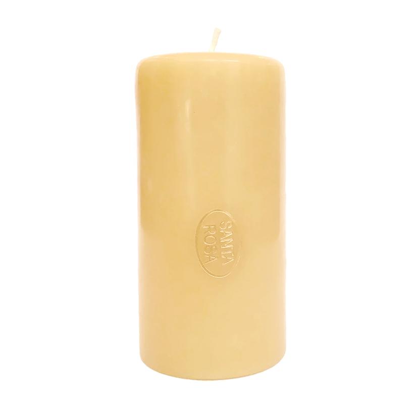 South Texas Tack Home Decor Yellow / 3X6 South Texas Tack Yellow Santa Rosa Mexican Church Candle 3X6