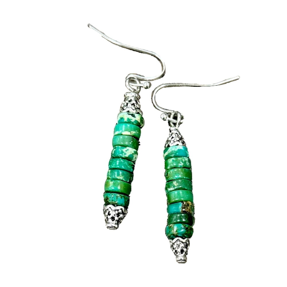 South Texas Tack Jewelry 1.5 Handmade 6mm Gemstone Earrings