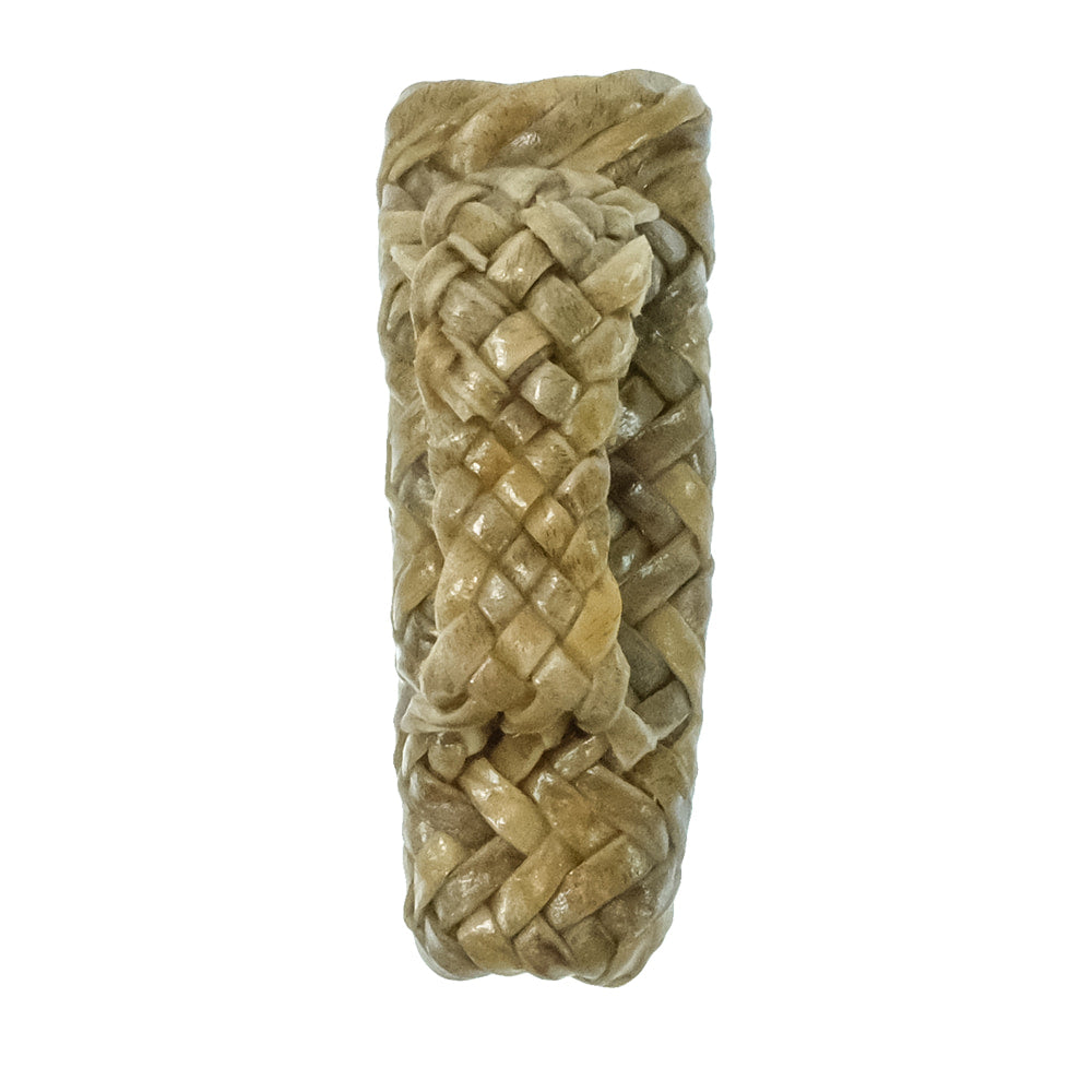 South Texas Tack Knives Rawhide Braided Vertical Sodbuster Knife Sheath