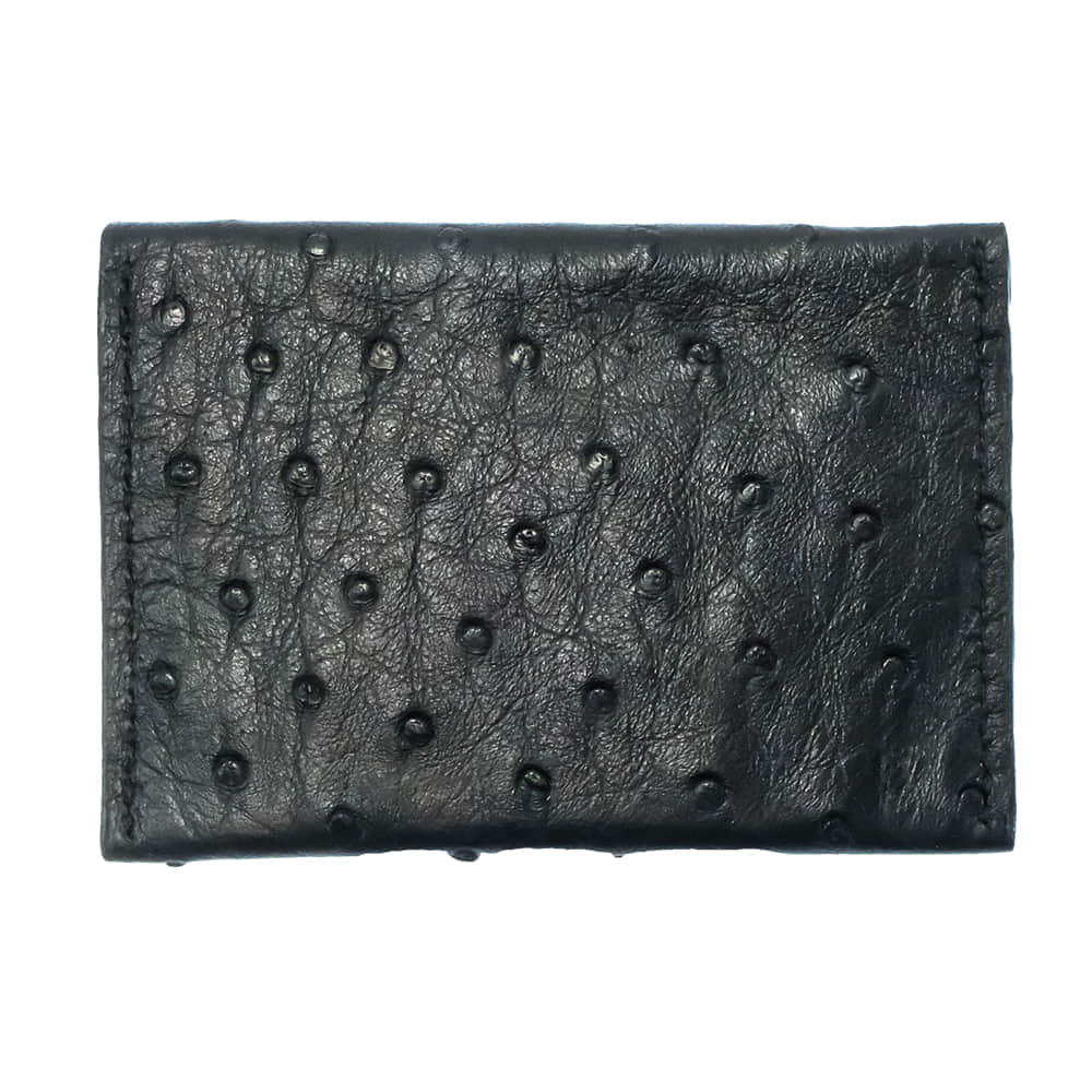South Texas Tack Other South Texas Tack Black Nubuck Ostrich Card Case