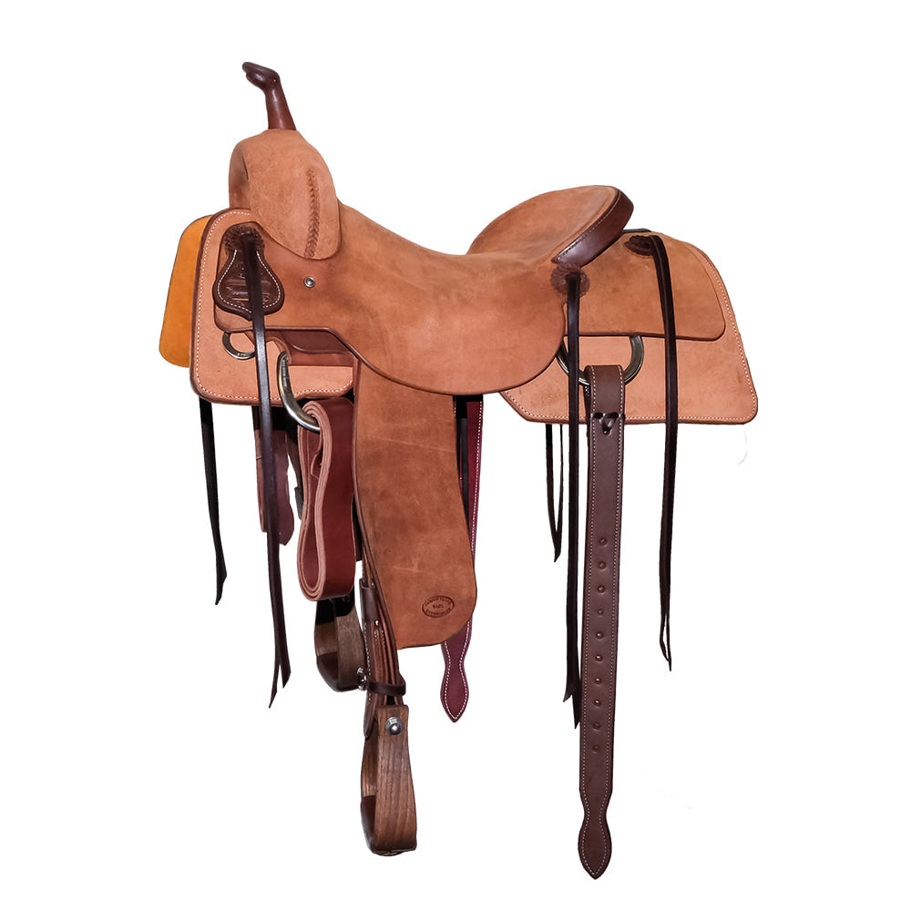 South Texas Tack Saddles South Texas Tack Full Natural Rough Out Cutting Saddle