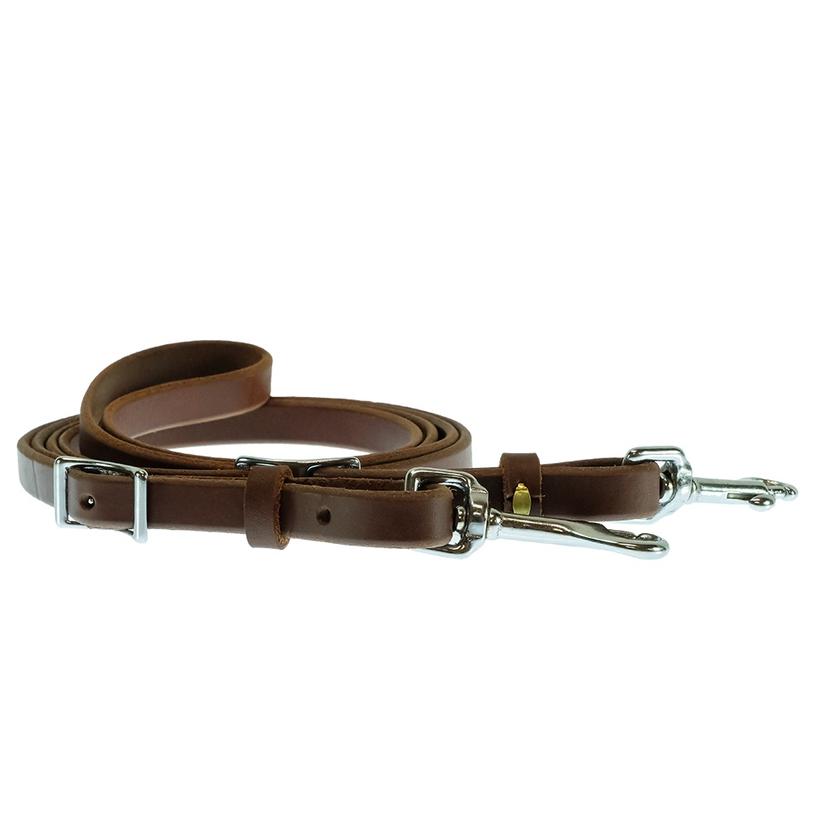 South Texas Tack STT 5/8" Roping Rein Double Stainless Steel Snap