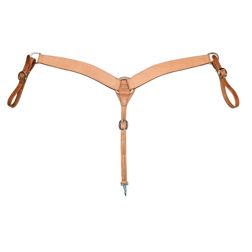 South Texas Tack Tack 2 1/4" / Natural South Texas Tack Saddle Shop 2 1/4" Natural Full Rough Out Breast Collar